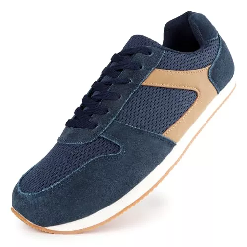 Knixmax Sneaker & Sportschuhe Knixmax Sneaker Herren Extra Weit Sportschuhe Breite Turnschuhe Leicht Atmungsaktiv Halbschuhe Walkingschuhe für Freizeit Sport Outdoor Gr.42-48