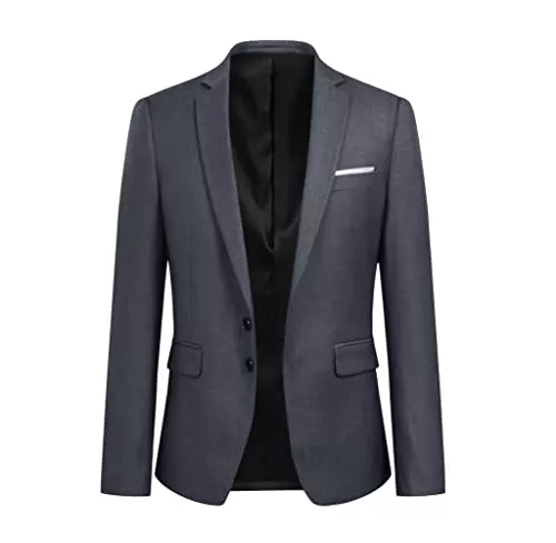 YOUTHUP Blazer YOUTHUP Herren Sakko Slim Fit Freizeit Modern Anzugjacke für Hochzeit Party Business Abschluss Jackett