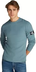 Calvin Klein Langarmshirts Calvin Klein Herren Langarm Strickoberteile