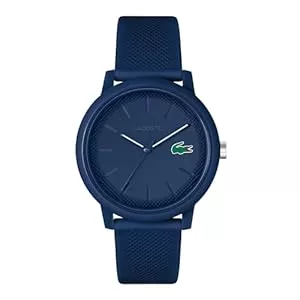 Lacoste Uhren Lacoste Analog Quarzuhr für Herren oder Damen Kollektion Lacoste.12.12 mit einem stilvollen Silikonarmband mit Petit Piqué-Textur