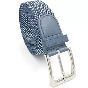 LisaModa Gürtel LisaModa Herren Stretch Flechtgürtel LM1000 Stretchgürtel Stoffgürtel Viele Farben