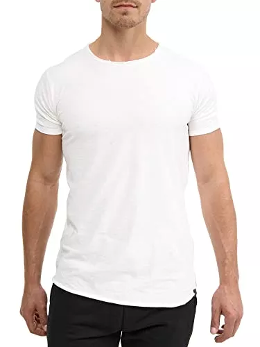 Indicode T-Shirts Indicode Herren Willbur Tee T-Shirt mit Rundhals-Ausschnitt | Herrenshirt Sommershirt