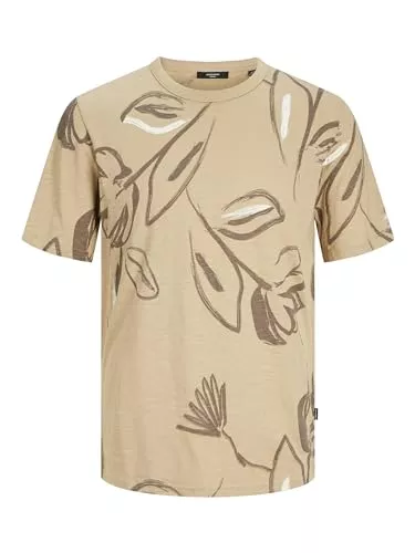 JACK & JONES T-Shirts JACK & JONES Herren Jprblapalma AOP Ss Tee Crew Neck Sn T-Shirt