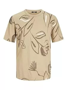 JACK & JONES T-Shirts JACK & JONES Herren Jprblapalma AOP Ss Tee Crew Neck Sn T-Shirt