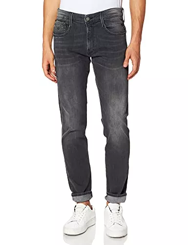 REPLAY Jeans Replay Herren Anbass Powerstretch Denim Jeans