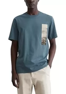 Marc O'Polo T-Shirts Marc OߴPolo Herren T-Shirt aus Bio-Baumwolle Regular Fit