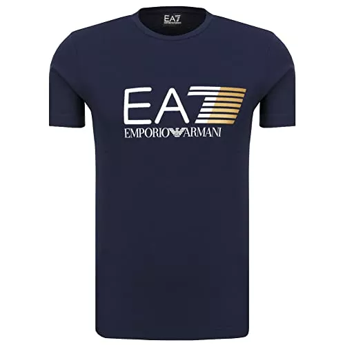 Emporio Armani T-Shirts Emporio Armani Herren EA7 T-Shirt 3ZPT62 PJ03Z Kurzarm Rundhals