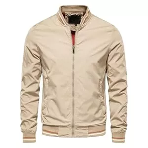 LELEW Jacken LELEW Sommer Bomberjacke Für Herren, Lange Ärmel, Dünne Baseballjacken, Leichte, Atmungsaktive Jacken, Windjacke, Lässige Sport Laufmäntel, Oberteil