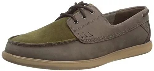 Clarks Schnürhalbschuhe Clarks Herren Bratton Boat Shoe