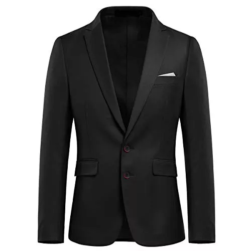 Allthemen Blazer Allthemen Anzugjacke Herren Slim Fit Sakko Modern Blazer für Business Hochzeit Freizeit