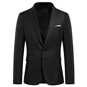 Allthemen Blazer Allthemen Anzugjacke Herren Slim Fit Sakko Modern Blazer für Business Hochzeit Freizeit