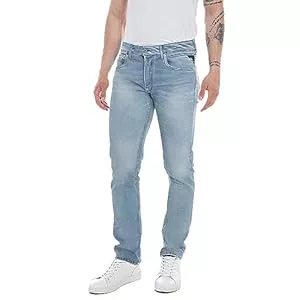 Replay Jeans Replay Herren Jeans Grover Straight-Fit mit Comfort Stretch