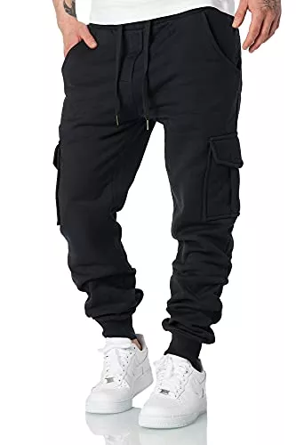 REPUBLIX Hosen REPUBLIX Herren Cargo Sweatpants Sporthose Jogginghose Jogger Trainingshose R6102
