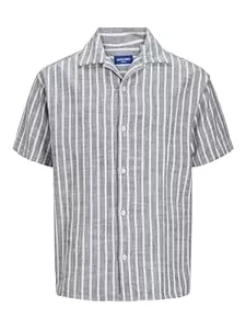 JACK & JONES Hemden JACK & JONES Male Freizeithemd Relaxed Fit Freizeithemd