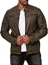 Redbridge Jacken Redbridge Herren Jacke Übergangsjacke Bikerjacke Freizeitjacke Gesteppt