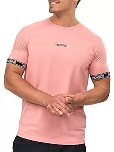 Indicode T-Shirts Indicode Herren Lutzy T-Shirt mit Rundhals-Ausschnitt | Herrenshirt Sommershirt