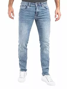 Peak Time Jeans Peak Time Herren Jeans Slim Fit Hose mit elastischem Stretch Bund Mailand