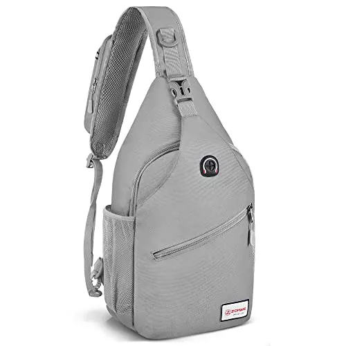 ZOMAKE Taschen & Rucksäcke ZOMAKE Brusttasche Herren Diebstahlsicher 8L - Crossbody Bag FüR MäNner Frauen Herren Schultertasche Sling Bag Für Outdoor Radfahren Reisen Wandern