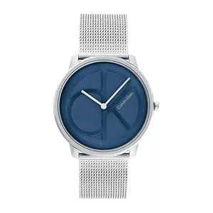Calvin Klein Uhren Calvin Klein Analog Quarzuhr für Herren und Damen Kollektion Iconic erhältlich mit einem Edelstahlarmband in Glieder- oder Mesh-Design