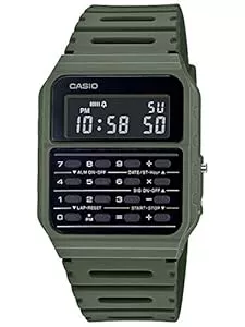 Casio Uhren Casio Collection Retro Mens Digital Watch with Plastic Strap CA-53WF
