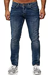 Elara Jeans Elara Herren Jeans Slim Fit Hose Denim Stretch Chunkyrayan