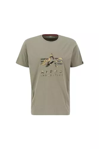 ALPHA INDUSTRIES T-Shirts ALPHA INDUSTRIES Herren Camo Pp T-Shirt