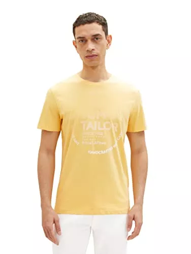 TOM TAILOR T-Shirts TOM TAILOR Herren T-Shirt mit Logo-Print