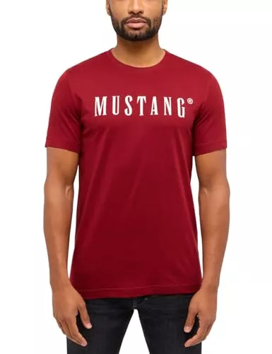 Mustang T-Shirts MUSTANG Herren Halbarm-Shirt T-Shirt