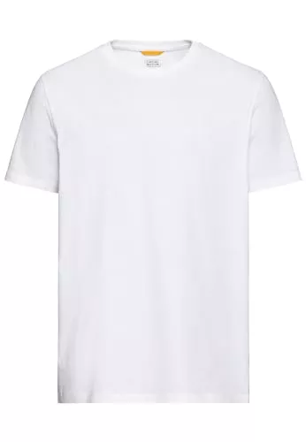 camel active T-Shirts camel active Herren Basic Kurzarm T-Shirt mit Rundhalsausschnitt