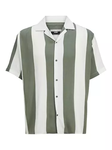 JACK & JONES Hemden JACK & JONES Herren Jcojeff AOP Resort Shirt Ss Relax Kurzarmhemd