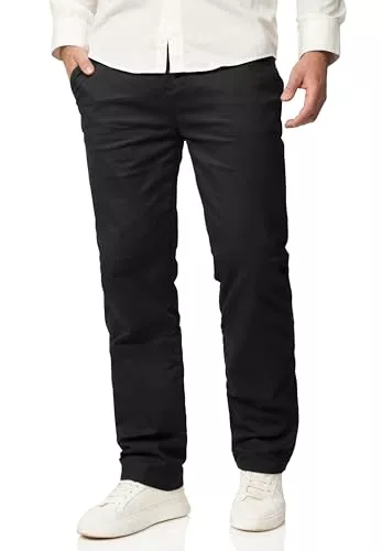 behype. Hosen behype. Herren Chino Hose Regular-Fit mit Stretch Jeans Chinohose Straight-Leg Jeanshose Men's Pants