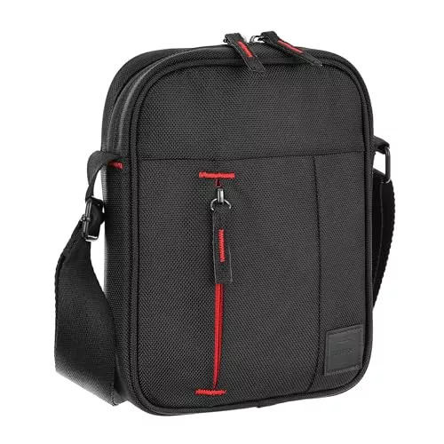 BARRENS Taschen & Rucksäcke BARRENS Umhängetasche Herren Klein Schultertasche Herren Crossbody Bag Herren, Wasserdichte Herren Tasche aus 1680D Polyester, Herrentasche Geeignet für Business Arbeit und Reisen