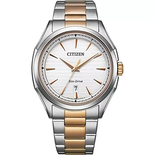 CITIZEN Uhren CITIZEN Herren Analog Japanisches Quarzwerk Uhr mit Edelstahl Armband AW1756-89A