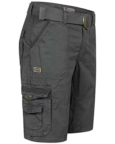 Geographical Norway Shorts Geographical Norway Cargo Shorts Kurze Hose Knielang Short Bermuda Sommer Urlaub Freizeit FVS Production H-H