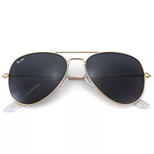 Pro Acme Sonnenbrillen & Zubehör Pro Acme Sonnenbrille Herren Damen Klassische Pilotenbrille Glaslinse Fliegerbrille Unisex Piloten Sonnenbrille