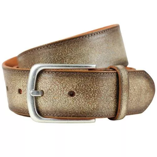 Pierre Cardin Gürtel Pierre Cardin Ledergürtel Herren/Gürtel Herren, 70093 beige, Size:90