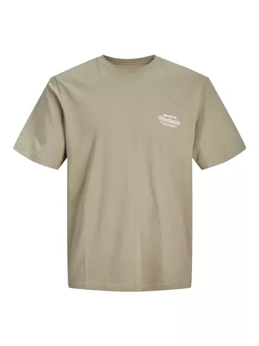 JACK & JONES T-Shirts JACK & JONES Herren Jorsequoia Back Tee Ss Crew Neck T-Shirt