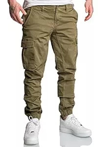 REPUBLIX Jeans REPUBLIX Herren Jogger Cargo Chino Jeans Hose R2207