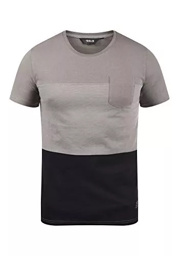 !Solid T-Shirts !Solid SDMingo Herren T-Shirt Kurzarm Shirt mit Streifen Baumwollmischung Regular fit