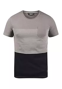 !Solid T-Shirts !Solid SDMingo Herren T-Shirt Kurzarm Shirt mit Streifen Baumwollmischung Regular fit