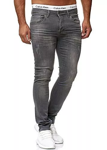 OneRedox Jeans OneRedox Designer Herren Jeans Hose Slim Fit Jeanshose Basic Stretch