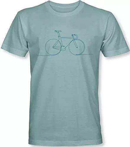 minifan T-Shirts Fahrrad T-Shirt Herren : Rennrad - Sport Tshirts Herren - Rennrad-Trikot Rennrad Shirt