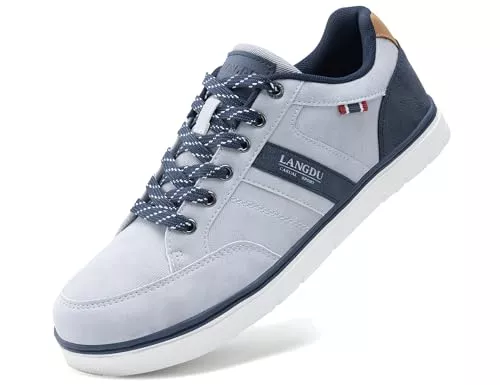 LANGDU Sneaker & Sportschuhe LANGDU Freizeitschuhe Herren Sneaker Walkingschuhe Leichtgewicht Atmungsaktive Sportschuhe Sneakers Größe 41-46EU