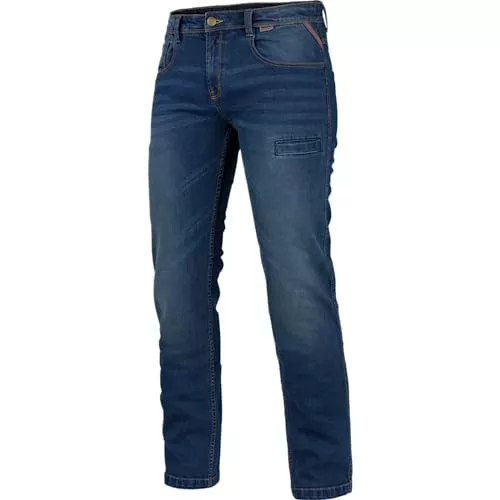 WÜRTH MODYF Jeans WÜRTH MODYF Arbeitsjeans Stretch X - professionelle Arbeitshose für Herren - Arbeitsjeans mit Reißverschluss - in den Größen 42-66 in Blau