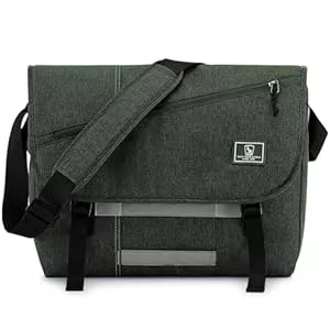 OIWAS Taschen & Rucksäcke OIWAS Umhängetaschen Herren Groß für 14/15.6 Zoll Laptop Messenger Bag Männer Kuriertasche Damen Arbeitstasche Tablet Business Laptoptasche Aktentasche Tasche Büro Uni Reise Alltag