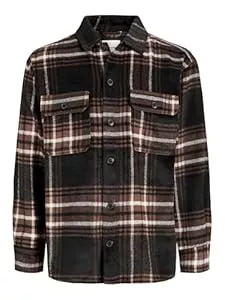 JACK & JONES Hemden JACK & JONES Male Overshirt Overshirt Plus Size