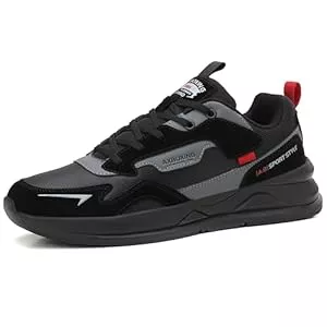 AX BOXING Sneaker & Sportschuhe AX BOXING Schuhe Herren Sneaker Leichte Freizeitschuhe Mode Herrenschuhe Sportschuhe Leder Walkingschuhe Größe 41-46 EU