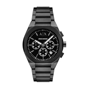 Armani Exchange Uhren Armani Exchange Herrenuhr, Quarz-Chronographenwerk und 42 mm Gehäusegröße mit Edelstahlarmband