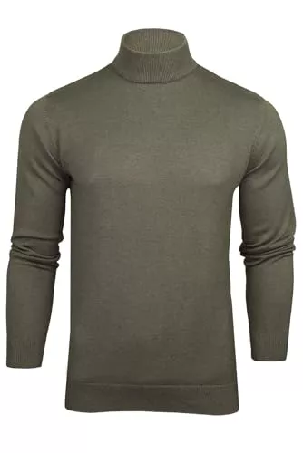 Xact Pullover & Strickmode Xact Herren Turtleneck Pullover aus Baumwolle