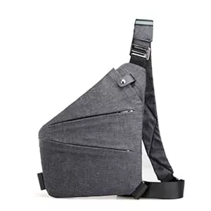 Gipfelfreund Taschen & Rucksäcke Gipfelfreund Anti Diebstahl Tasche, Diebstahlsichere Tasche, Crossbody Bag, Umhängetasche Damen, Damen-Schultertaschen, Brusttasche Herren, Sicherheitstasche Reise für Herren